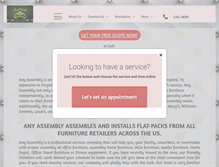 Tablet Screenshot of anyassembly.com
